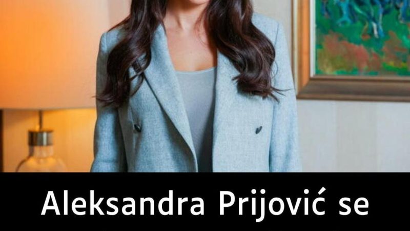 Aleksandra Prijović se oglasila nakon vijesti da je trudna