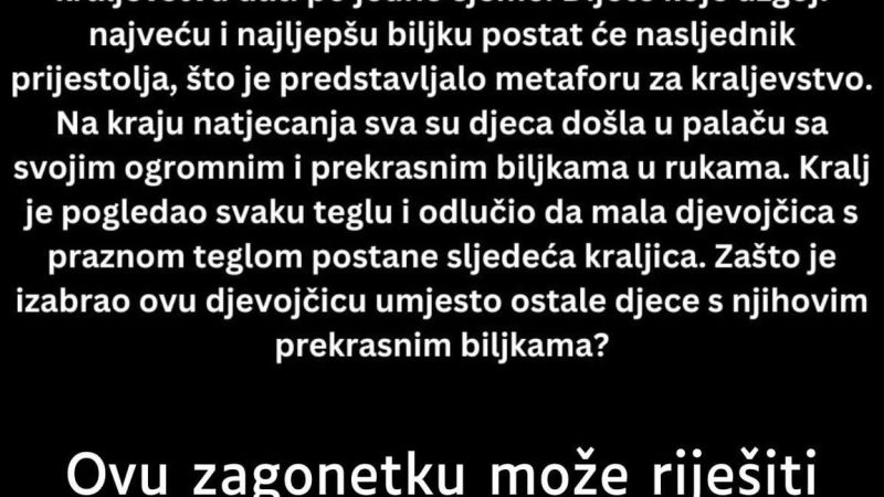 Ovu zagonetku može riješiti samo 5 posto najpametnijih ljudi na svijetu – jeste li među njima?