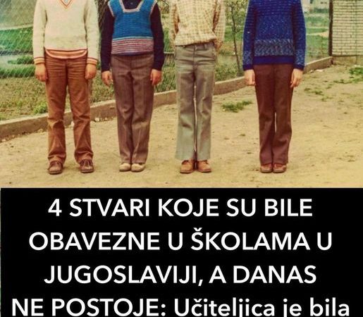 4 STVARI KOJE SU BILE OBAVEZNE U ŠKOLAMA U JUGOSLAVIJI, A DANAS NE POSTOJE: Učiteljica je bila autoritet