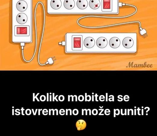 VAŠ ZADATAK IZGLEDA BAŠ JEDNOSTAVNO: Koliko Se Mobitela Može Puniti Istovremeno?