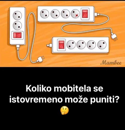 VAŠ ZADATAK IZGLEDA BAŠ JEDNOSTAVNO: Koliko Se Mobitela Može Puniti Istovremeno?