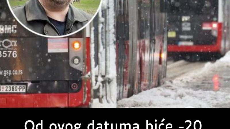 Od ovog datuma biće -20, pašće pola metra snijega