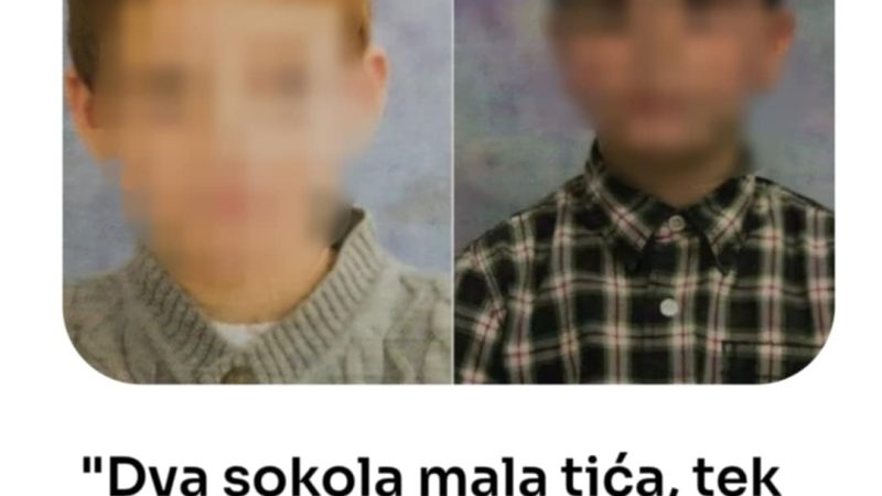 “Dva sokola mala tića, tek leteše put visina…”:  Region bruji o oproštaju tetke od dječaka