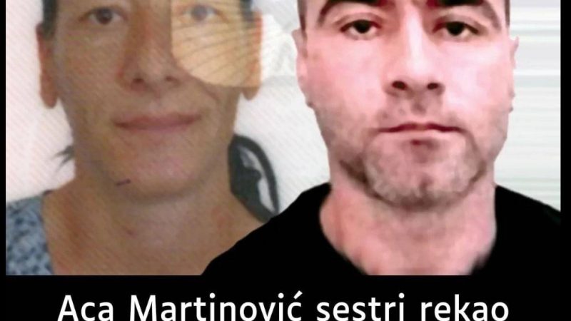 Aca Martinović sestri rekao ove 3 riječi, pa joj oduzeo život: Ona blizance rodila prije par mjeseci